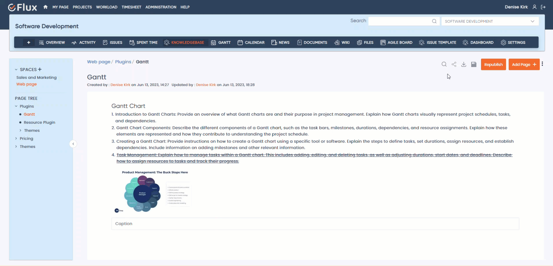 Reorder copy paste delete knowledge base