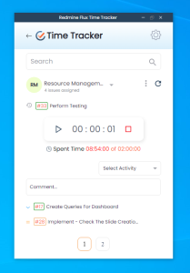 Time Tracker Redmine Plugin - Desktop App to Track Time