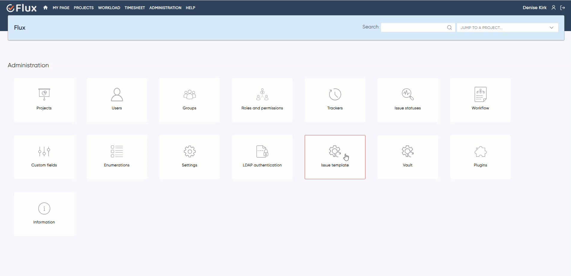 create issue template