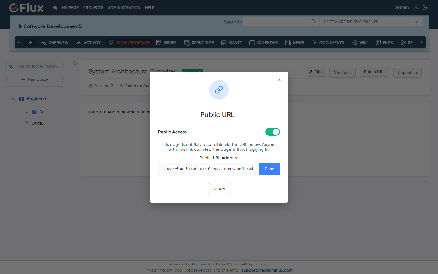 public url enabled public url enabled