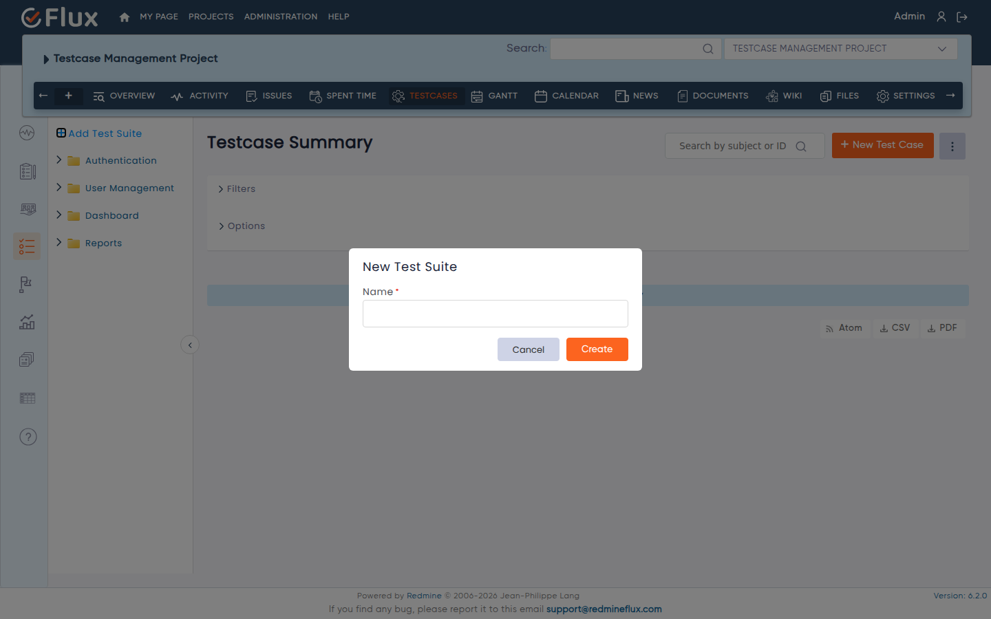 create testsuite