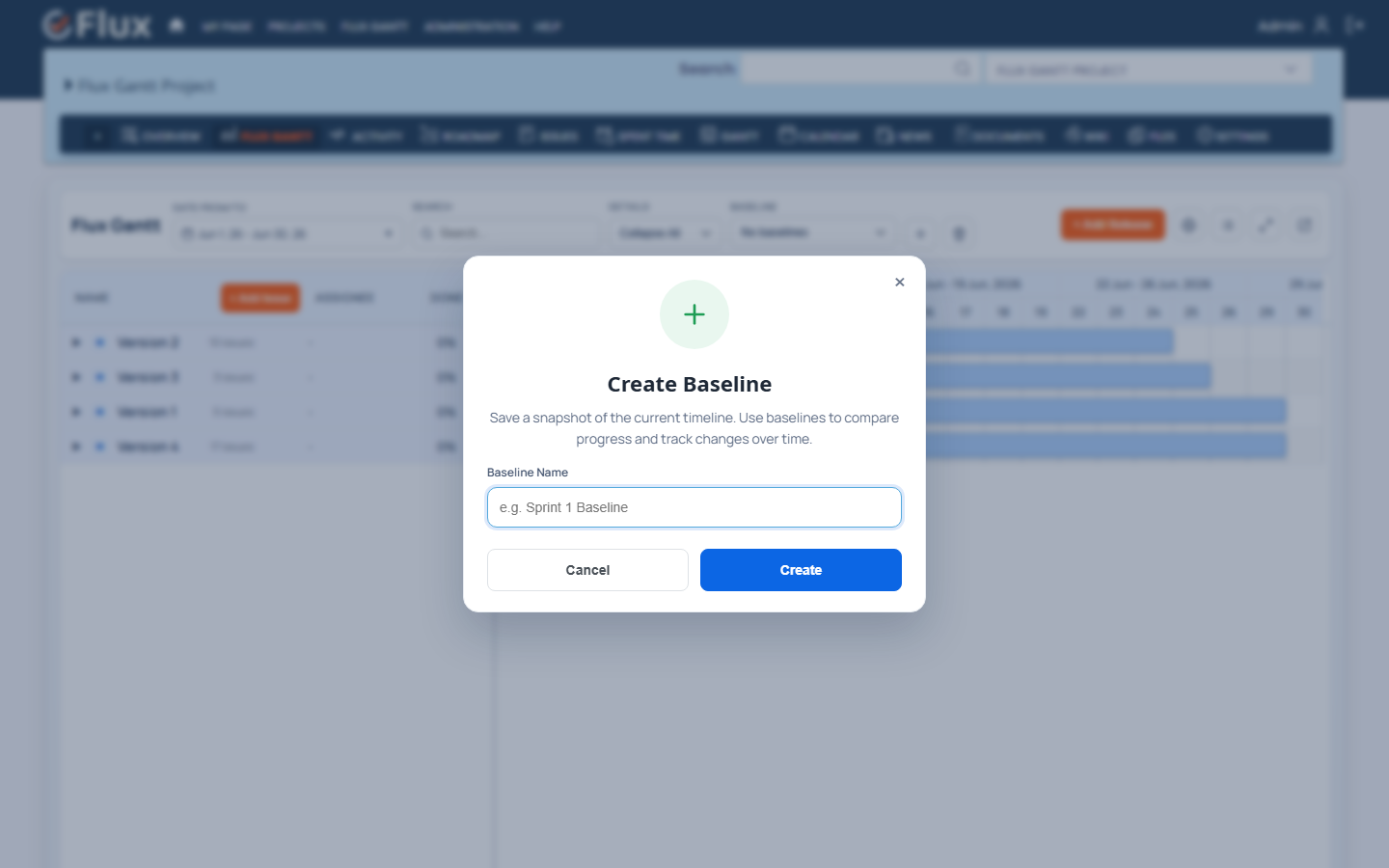 baseline controls open