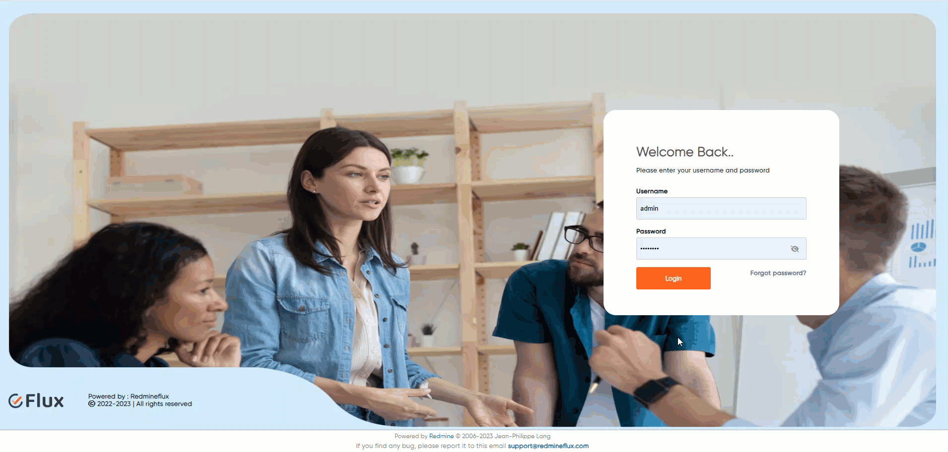 redmineflux workload custom field