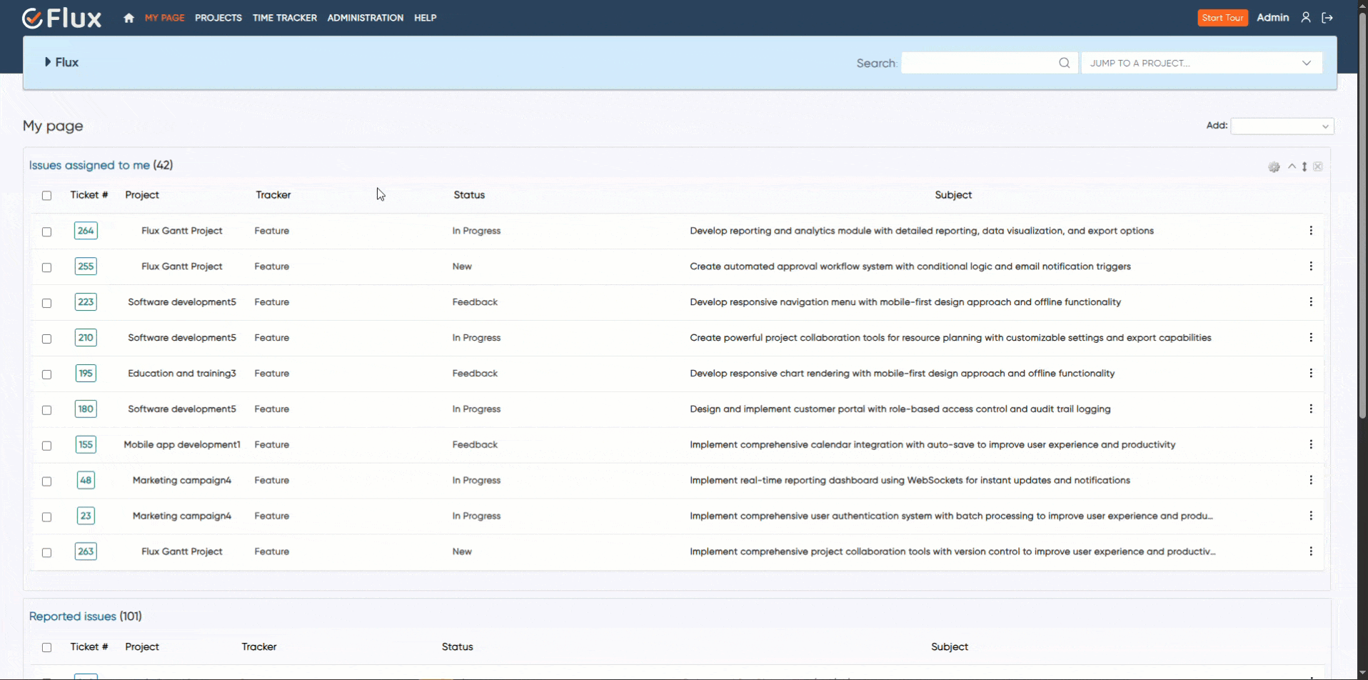 redmineflux time tracker duplicate time entry