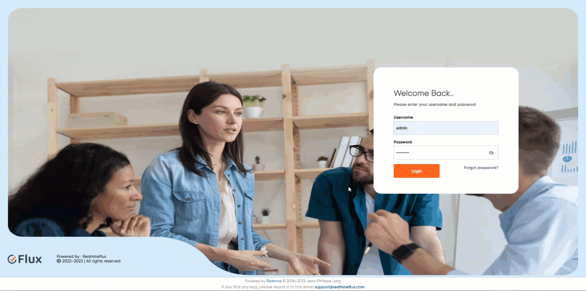 redmineflux time tracker view time tracker
