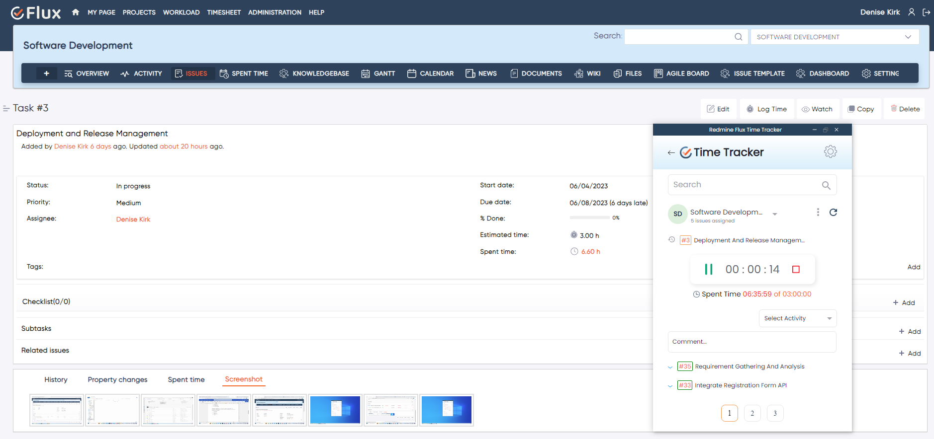 Time Tracker Desktop App Overview