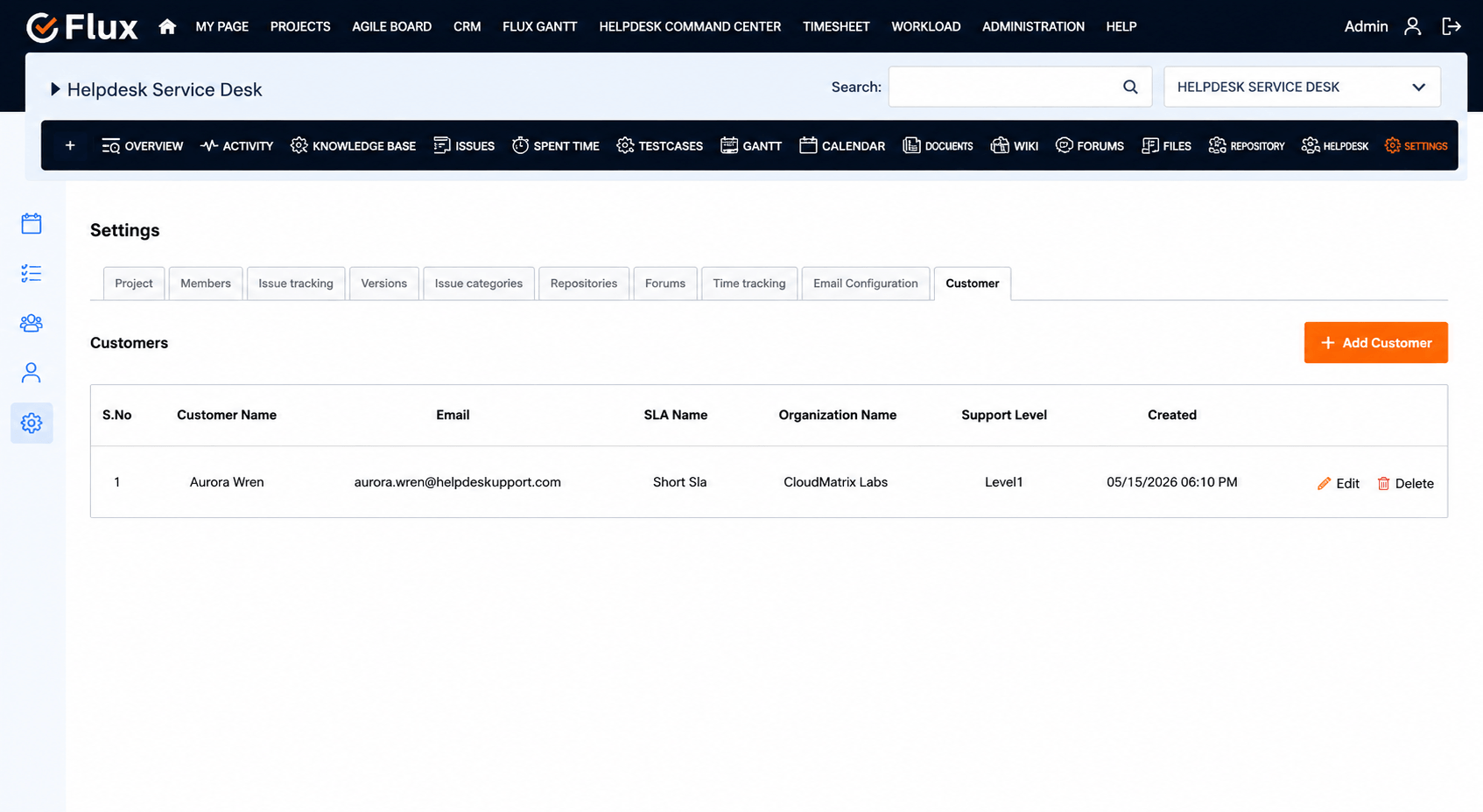 How to Add Customer to a Project