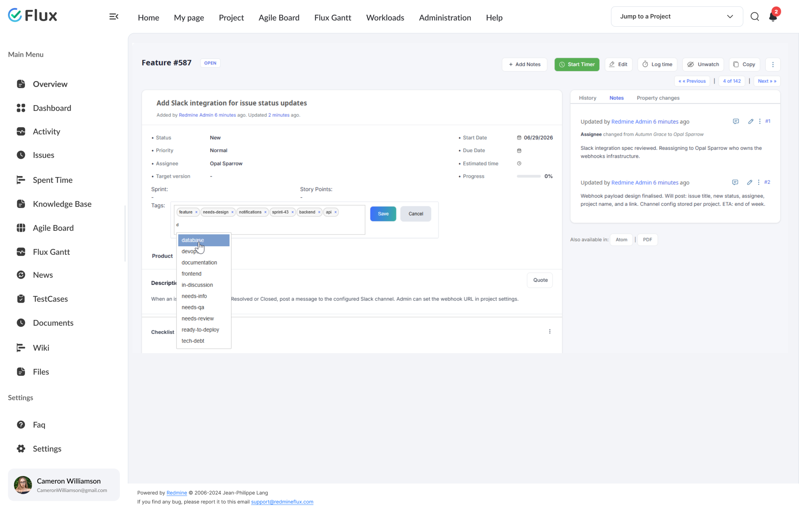 tag autocomplete with existing library